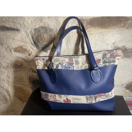 Sac Luigi bi-matière